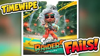 【TIME WIPE FAILS!】Splatoon VFX Bloopers!スプラトゥーンNG集!