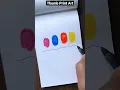 Finger Printing Art Easy thumb Painting Art for Kids