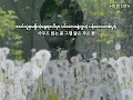 Download Lagu Chen - Dandelion (Myanmar subtitles)