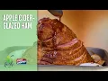 Fresh Dish Foodie Apple Cider Glazed Ham