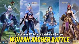 Download Miya MLBB VS Ashe LOL Wild Rift VS Tel'Annas AOV VS Jia Luo KOG Hero Skill Effect Comparison 2023 MP3