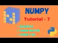 Numpy Tutorial - 7 asarray frombuffer fromiter