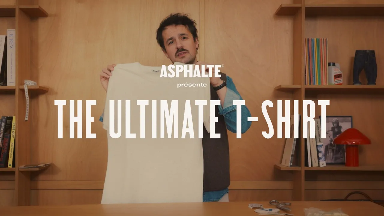 ASPHALTE — ASPHALTE — The Perfect T-Shirt (YouTube video ad)