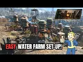 How To Build A Purified Water Farm And Make CAP - Fallout 4 Guide