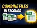 Combine Multiple CSV Files in Python Beginner Tutorial