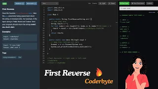 First Reverse Coderbyte How to build logic