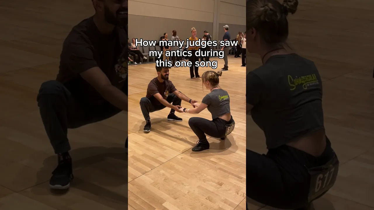 How many judges saw my antics?