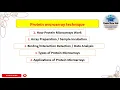 Protein microarray technique