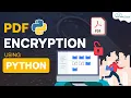 Password Protected PDF Using Python Encrypt Your PDF - Complete Tutorial
