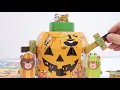 Halloween Jack-o-Lantern Pop-up Pirate Game Paper Craft