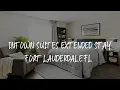 InTown Suites Extended Stay Fort Lauderdale FL Review - Tamarac United States of America