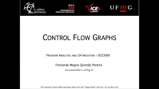 Program Representation Control Flow Graphs
