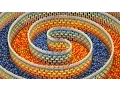 Download Lagu THE AMAZING TRIPLE SPIRAL (15,000 DOMINOES)