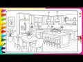 Family DREAM kitchen Coloring Pages Most Satisfying Marker Coloring s