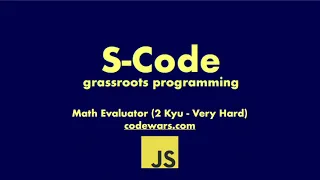 Code Wars - Math Evaluator 2 Kyu