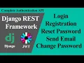 Complete Authentication API with JWT in Django REST Framework Hindi