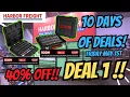 40 OFF ICON Harbor Freight 10 Days of Deals DAY 1 IS HUGE