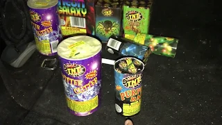 TNT Twitter Glitter VS Purple Rain Firework WAR