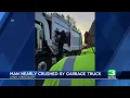 Man picked up by dump truck nearly crushed in Yuba County