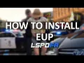 How to install EUP 9 3 1 into LSPDFR Updated Tutorial 2024 Law Order and Serve Rescue