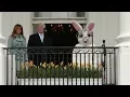 Trumps At White House Easter Egg Roll 2018