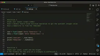 Lab 2 on numbers and comments in python programming