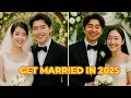 Top 10 Koreaanse koppels die in 2025 zouden kunnen trouwen 💍 | K-drama Love Turned Real!