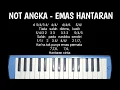 Download Lagu Not Pianika Emas Hantaran - Mudah ( VIRAL )