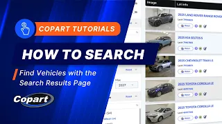 How to Search for Vehicles at Copart