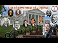List of governors of Virginia