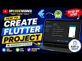 How to Create a Flutter Project in Android Studio Flutter Tutorial for Beginners SPCODEWORKS
