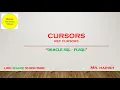 Oracle PLSQL RefCursors