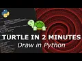 Python Turtle Graphics Tutorial for Absolute Beginners Drawing a Spirographic