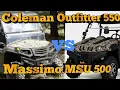 Coleman Oufitter 550 UTV vs Massimo MSU 500 by Hisun Motors at Tractor Supply Black Friday Sale