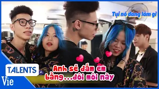 Download Mặc kệ chung bảng, MCK, TLINH ôm nhau không buông, thả thính nhau không rời tại hậu trường Rap Việt MP3