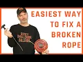 How To Fix a Broken Starter Rope in a LawnMower or Other Engines
