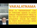 Download Lagu What is Vakalatnama?Can Advocate Appear Without Vakalatnama?Does Vakalatnama is Binding upon Client?