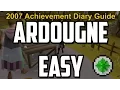 Runescape 2007 Ardougne Easy Achievement Diary Guide