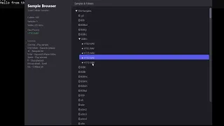 Python Script to Browse WAV Files in a Folder Directory