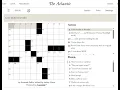 The Atlantic Crossword 2026