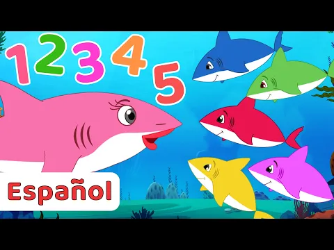 Cinco tiburoncitos salieron un día | Canciones Infantiles | Fun For Kids TV Español