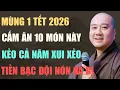 Lagu THẦY PHÁP HÒA CHỈ RÕ: MÙNG 1 TẾT 2026 CẤM ĂN 10 MÓN NÀY – KẺO CẢ NĂM XUI XẺO, TIỀN BẠC ĐỘI NÓN RA ĐI