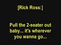 Rick Ross - Aston Martin Music ft. Chrisette Michelle & Drake (Lyrics)