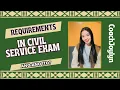 CIVIL SERVICE EXAM REQUIREMENTS 2026