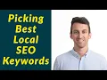 Picking the Best Local SEO Keywords Based on Location