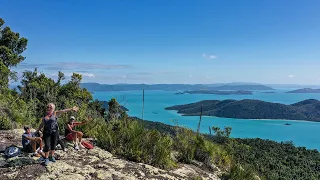 Conquering Whitsunday Peak
