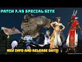 FFXIV 7 45 Special Site News Release Date