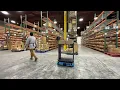Warehouse Order Picking with JOY6 Follow Mode Auto Delivery