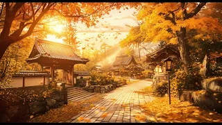 🍁 "Autumn Whispers: Zen Garden Dreams" - 1-hour healing ambient melody for your cozy focus time