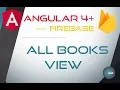 21 ALL BOOKS VIEW - Angular 4 with Firebase Material Design